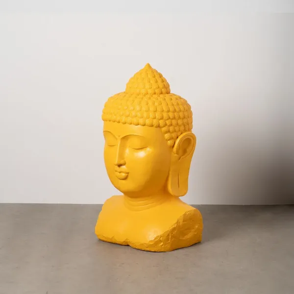 skulptūra Dzeltens Sveķi Buda 60,5 x 56 x 108 cm