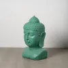 Koristehahmo Turkoosi Buddha 60,5 x 56 x 108 cm