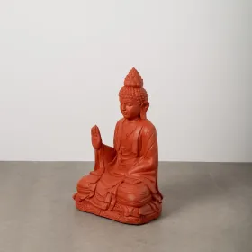 Dekoratyvinė figūrėlė Degtas molis Buda 56 x 42 x 88 cm