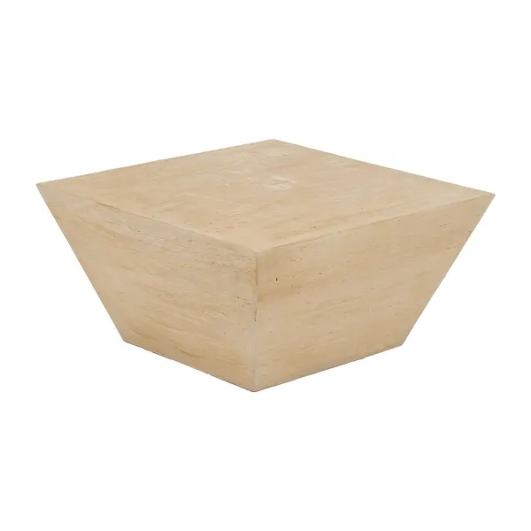 Centrinis stalas Rusvai gelsva 80 x 80 x 40 cm