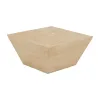 Centrinis stalas Rusvai gelsva 80 x 80 x 40 cm