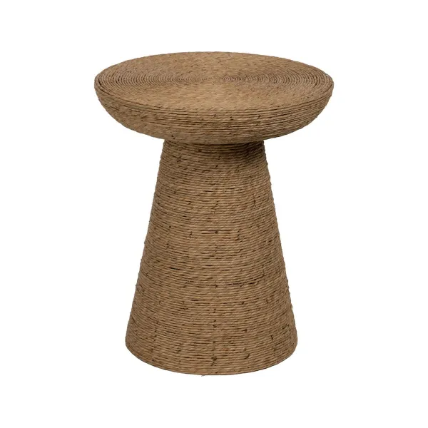 Side table RATÁN Beige 49 x 49 x 58 cm