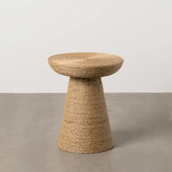 Side table RATÁN Beige 49 x 49 x 58 cm