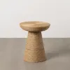 Side table RATÁN Beige 49 x 49 x 58 cm