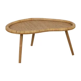 Centrinis stalas RATÁN Natūralus 90 x 60 x 41 cm