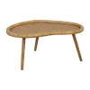 Centrinis stalas RATÁN Natūralus 90 x 60 x 41 cm