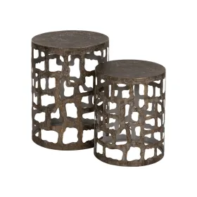 2 tooli komplekt Kuldne 40,5 x 40,5 x 55 cm 40,5x40,5x55 cm (2 Ühikut)