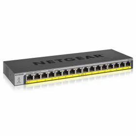 Slēdzis Netgear GS116PP-100EUS 32 Gbps Melns