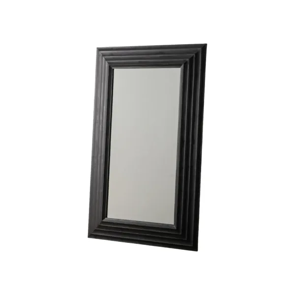 Wall mirror Black 120 x 8 x 196 cm