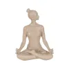 Декоративная фигура Бежевый Yoga 17,5 x 10,5 x 22,5 cm