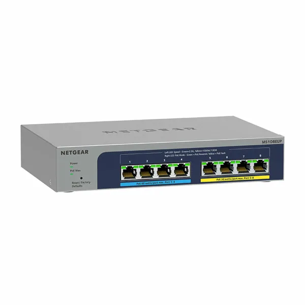 Komutatorius Netgear MS108EUP-100EUS