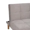 Sofabed Grey Natural 178 x 94 x 86 cm