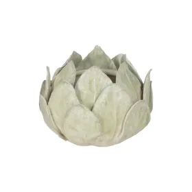Vāze Zaļš Keramika Loksnes 17 x 17 x 12 cm
