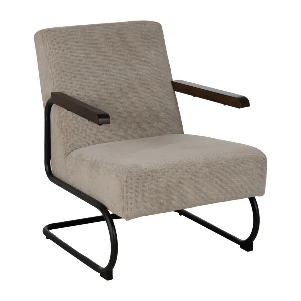 Fotelis Juoda Rusva 61 x 70 x 85 cm