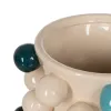 Vase Multicolour Ceramic 24,7 x 24,7 x 34 cm