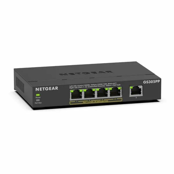 Slēdzis Netgear GS305PP-300EUS