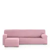 Left long arm chaise longue cover Eysa ULISES Pink Light Pink 110 x 110 x 310 cm