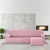 Left long arm chaise longue cover Eysa ULISES Pink Light Pink 110 x 110 x 310 cm