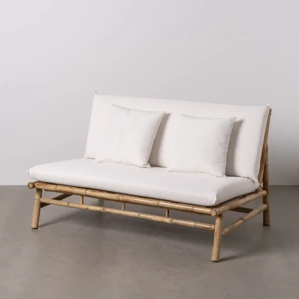2-paikkainen sohva Luonnollinen 135 x 86 x 81 cm