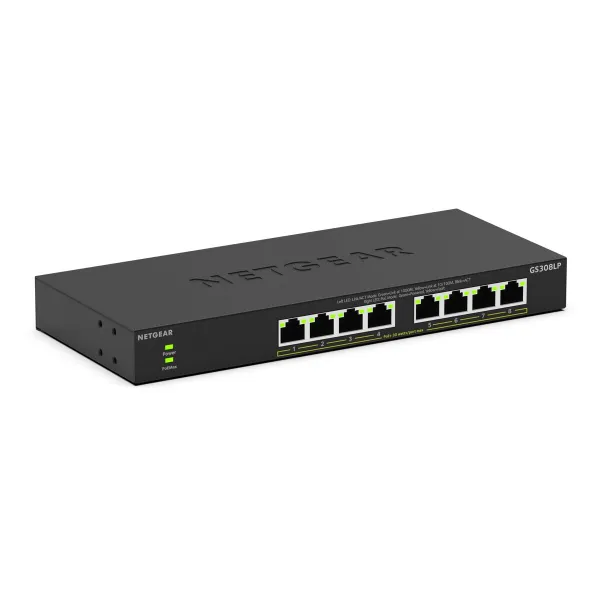 Komutatorius Netgear GS308LP-100EUS