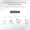 Komutatorius Netgear GS308LP-100EUS