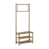 Coat rack Natural Bamboo 70 x 32 x 175 cm