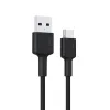USB-Lightning Kaabel Aukey CB-CD30 Must 90 cm