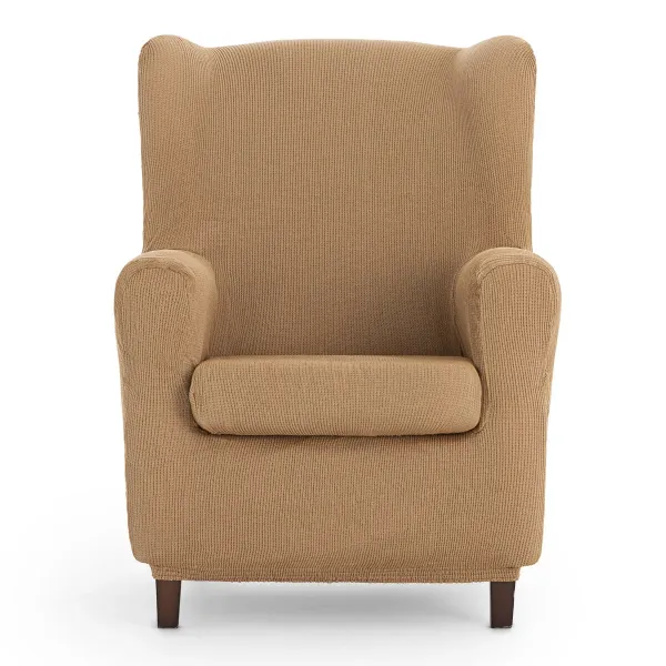 Wingback chair cover Eysa ULISES Yellow 80 x 100 x 90 cm