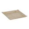 Декоративный поднос Бежевый Позолоченный 30 x 30 x 2 cm