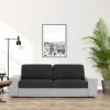 Cushion cover Eysa THOR Dark grey 100 x 15 x 120 cm Sofa