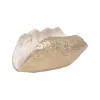Centerpiece White Champagne Aluminium 39 x 15 x 16,5 cm