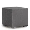 Pouffe cover Eysa ROC Dark grey 65 x 65 x 65 cm