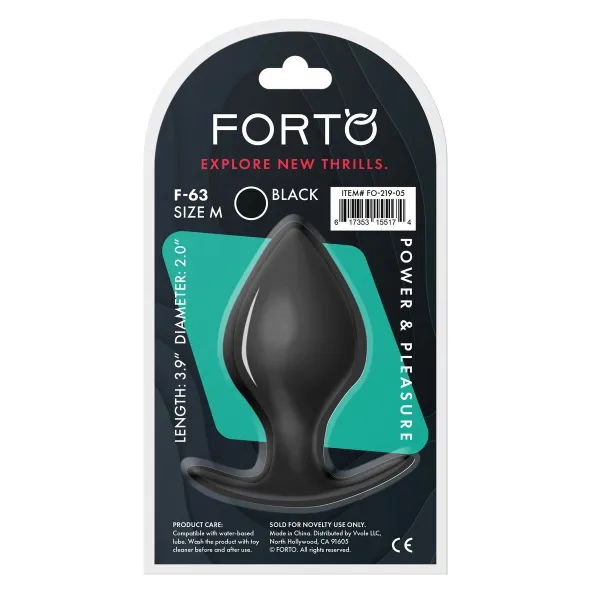 Anal plug Forto Black