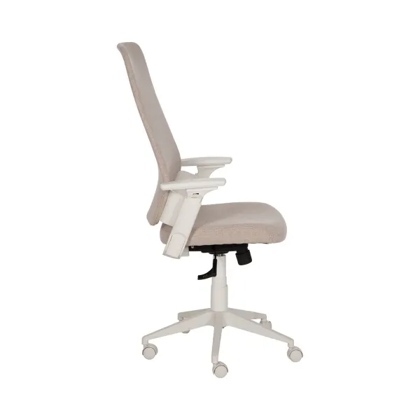 Office Chair White Beige 67,5 x 62 x 114,5 cm