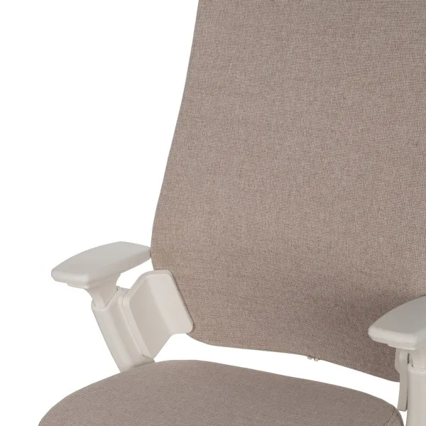 Office Chair White Beige 67,5 x 62 x 114,5 cm