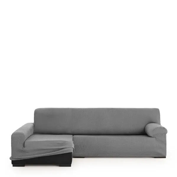 Left long arm chaise longue cover Eysa ULISES Grey 170 x 110 x 310 cm