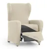 Slipcover for armchair with separate legs Eysa ULISES White 90 x 100 x 75 cm