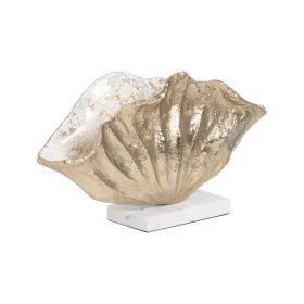 Galda rotājums Balts Šampanietis Alumīnijs Marmors 33 x 18 x 18 cm