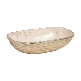 Декор для центра стола Белый Шампанское Алюминий 39 x 23,25 x 9,5 cm