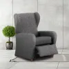 Slipcover for armchair with separate legs Eysa ROC Dark grey 90 x 120 x 85 cm