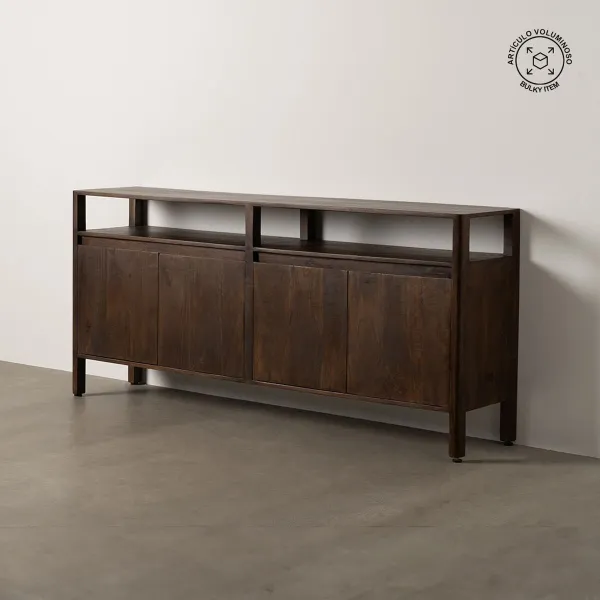 Bufete KURT Brūns Mango koks 190 x 40 x 86 cm