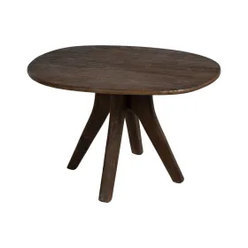 Valgomojo stalas Ruda Mango mediena 120 x 106 x 76 cm