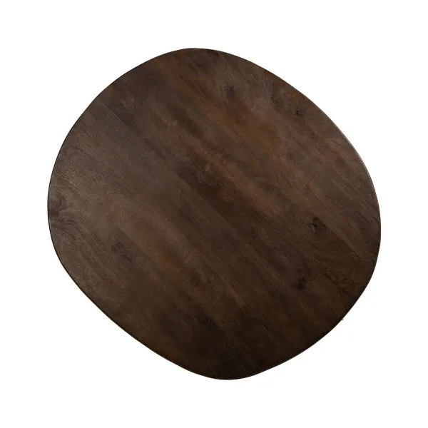 Söögilaud Pruun Mangopuit 120 x 106 x 76 cm