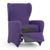 Slipcover for armchair with separate legs Eysa ULISES Purple 90 x 100 x 75 cm