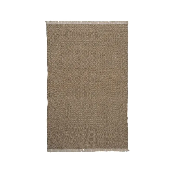 Carpet Black Natural 160 x 1 x 240 cm