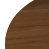 Обеденный стол Чёрный Натуральный Железо 178 x 80 x 77 cm