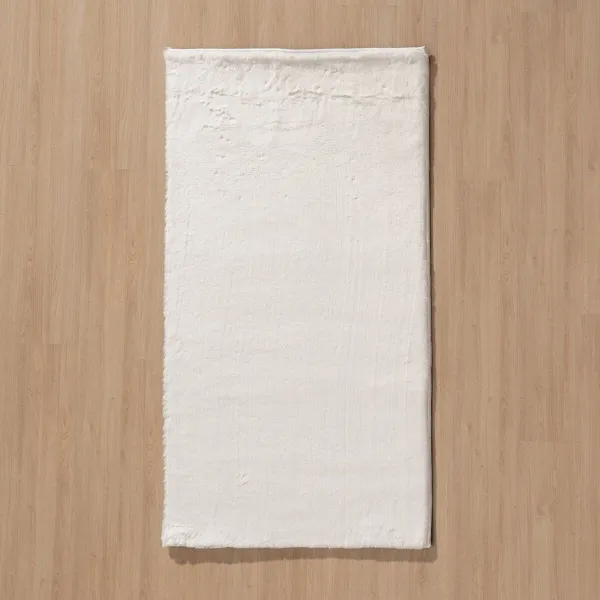 Carpet White 80 x 2,7 x 150 cm