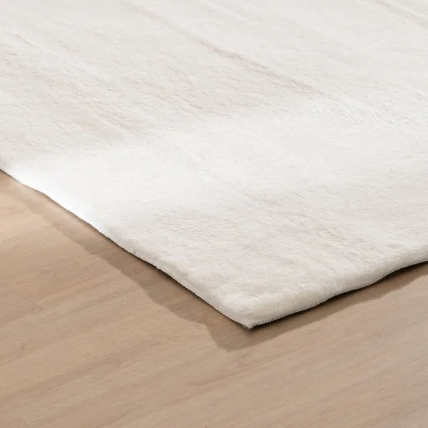 Carpet White 80 x 2,7 x 150 cm