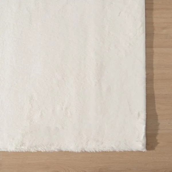 Carpet White 80 x 2,7 x 150 cm