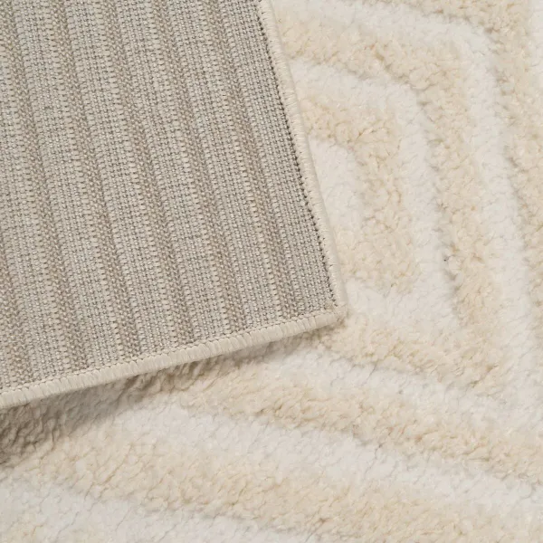 Carpet Beige 160 x 2 x 230 cm 160 X 1 X 230 CM